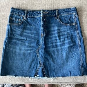 Old Navy Jean Skirt